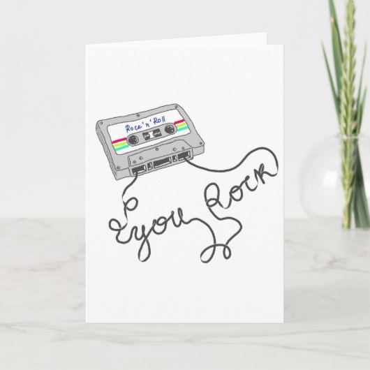 Carte Mixtape - vous roche (Devant)