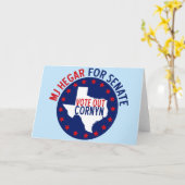 Carte MJ Hegar pour le Sénat (Fleur jaune)