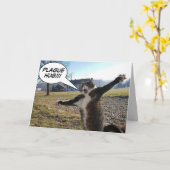 Carte Mlle (Fleur jaune)