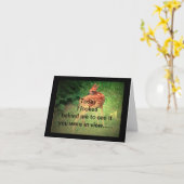 Carte Mlle (Fleur jaune)