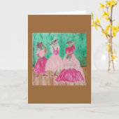 Carte Mlle Antionette's (Fleur jaune)