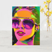 Carte Mlle. | Avoir un grand été (Fleur jaune)