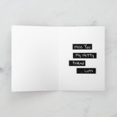 Carte Mlle, Mon Ami Nutty (Intérieur)