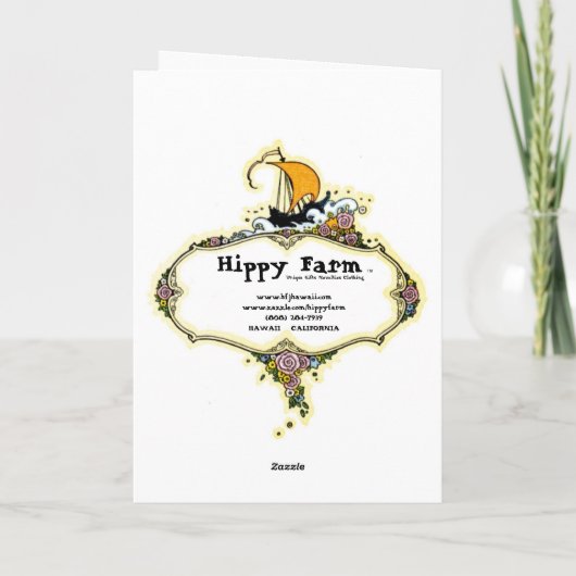 Carte Mlle Vous... (Dos)