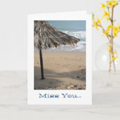 Carte Mlle Vous... (Fleur jaune)