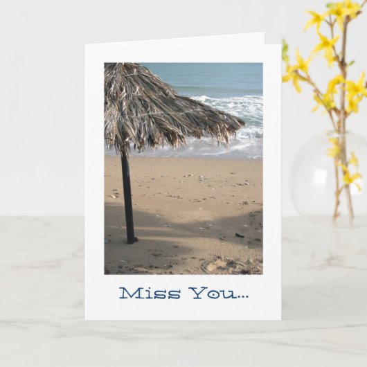 Carte Mlle Vous... (Fleur jaune)