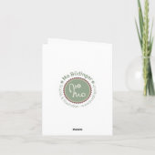 Carte Mlle vous (Dos)