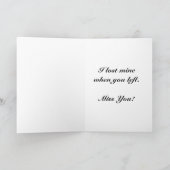 Carte Mlle You (Intérieur)