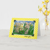 Carte Mlle You Friend (Fleur jaune)