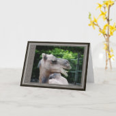 Carte Mlle You ne peut pas attendre pour vous embrasser (Fleur jaune)