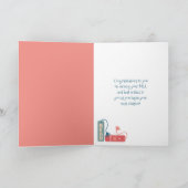 Carte MLS Diplôme de bibliothèque Congrats d'études supé (Intérieur)