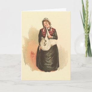 Carte Mme Bardell par Kyd - Dickens' The Pickwick Papers