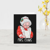 Carte Mme et M. Santa Claus Couples qui correspondent à  (Fleur jaune)