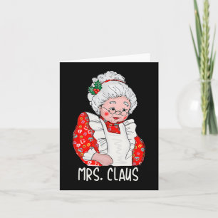Carte Mme et M. Santa Claus Couples qui correspondent à