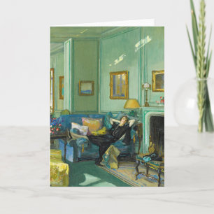 Carte Mme Osler   Sir John Lavery