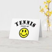 Carte MMS : Tennis (Fleur jaune)