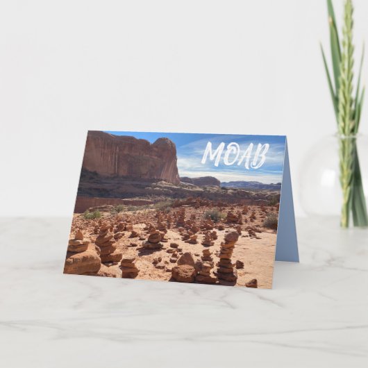 Carte Moab Utah (Devant)