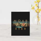 Carte Moab Utah (Fleur jaune)