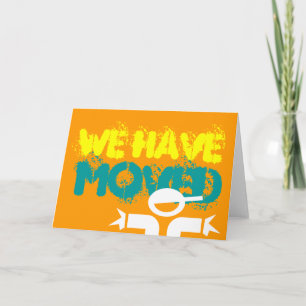 Carte mobile disant "que nous nous sommes