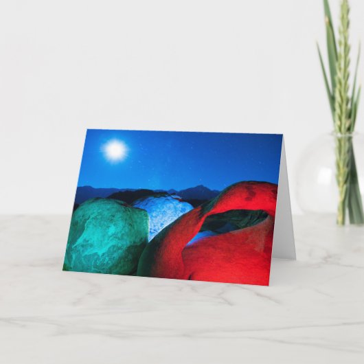 Carte Mobius Arch & Rocks | Alabama Hills, Californie (Devant)