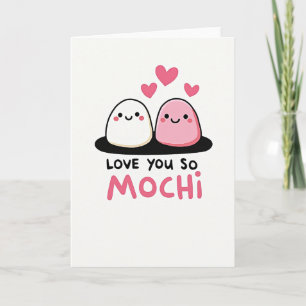 Carte Mochi Je T'Aime Tellement