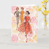 Carte Mode 1958 (Fleur jaune)