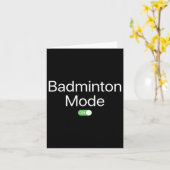 Carte Mode Badminton Activé Conception de Smartphone pou (Fleur jaune)