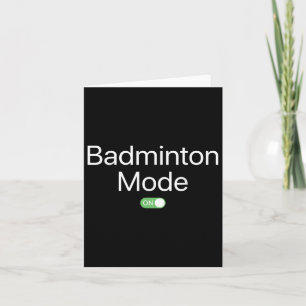 Carte Mode Badminton Activé Conception de Smartphone pou