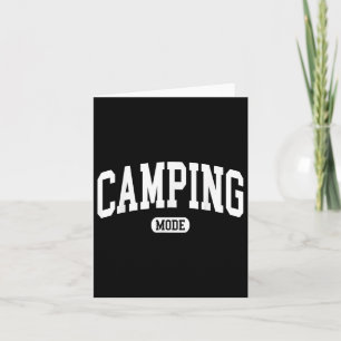 Carte Mode Camping Camping Vacances d'été Vacances d'été