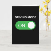 Carte Mode Conduite Activé Conducteur de 16 Ans (Fleur jaune)