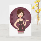 Carte mode enceinte (Fleur jaune)