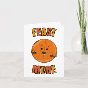 Carte Mode Fête de basket de Thanksgiving
