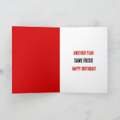Carte MODE FOCUS Anniversaire (Intérieur)