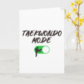 Carte Mode Taekwondo ON (Fleur jaune)