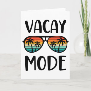 Carte Mode Vacances Hommes Femmes Enfants Vacances Été C