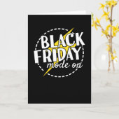 Carte Mode Vendredi Noir En Deal Shopping (Fleur jaune)