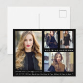 Carte modèle Actor 4 photo Comp - Carte postale no (Devant / Derrière)