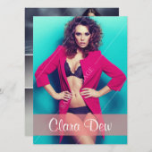 Carte modèle d'élém. (Devant / Derrière)