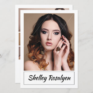 Carte modèle d'élém. d'acteur. Carte de Zed. Carte