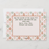 Carte Modèle photo de Boho Rose Sage (Dos)