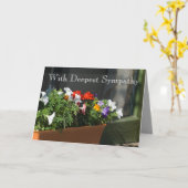 Carte Modèle Sympathy (Fleur jaune)