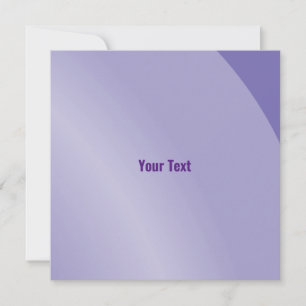 Carte Modérée Lilac Moderne Ombré Qr Code