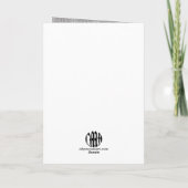 Carte Modern Asanoha Geometric Pattern Birthday Card (Dos)