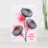 Carte Modern Botanical Illustration (Devant)