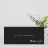 Carte Modern Cosmetic Salon Gift Card (Debout devant)
