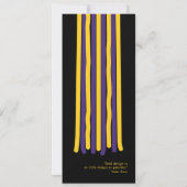 Carte Modern Design Graduation Announcement | Color-Edit (Dos)