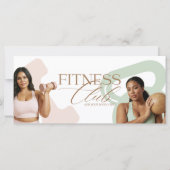 Carte Modern Fitness Personal Trainer Gift Certificate (Devant)
