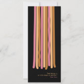 Carte Modern Graphic Photo Graduation Announcement (Dos)