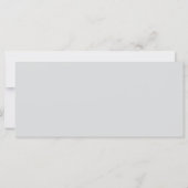 Carte Modern Minimalist Custom Business Gift Certificate (Dos)