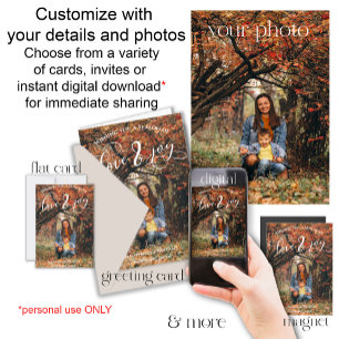 Carte Modern Photo Christmas Holiday Greeting Card